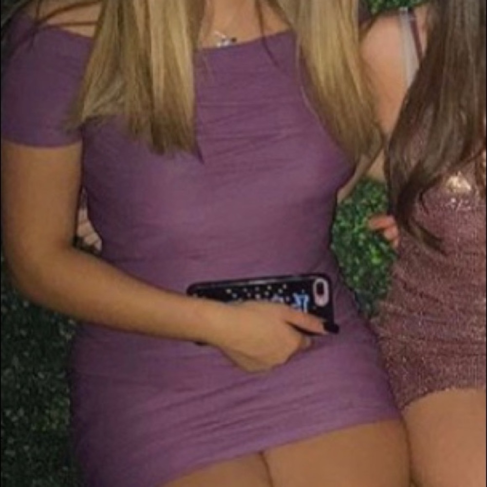 Light Purple Mini Dress
